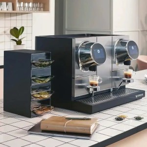 Culligan Nespresso coffee brewer on a countertop